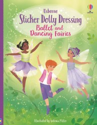 Sticker Dolly Dressing: Ballet and Dancing Fairies Usborne / Книга з наклейками
