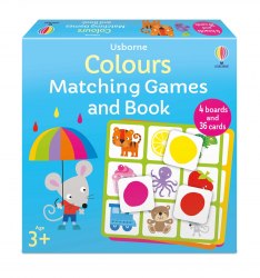 Colours Matching Games and Book Usborne / Настільна гра