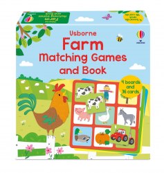 Farm Matching Games and Book Usborne / Настільна гра
