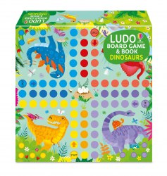 Ludo Board Game Dinosaurs Usborne / Настільна гра