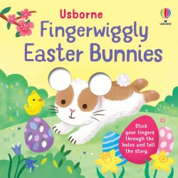 Fingerwiggly Easter Bunnies Usborne / Книга-іграшка