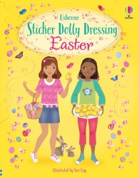 Sticker Dolly Dressing: Easter Usborne / Книга з наклейками