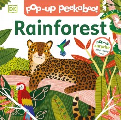 Pop-Up Peekaboo! Rainforest Dorling Kindersley / Книга з віконцями