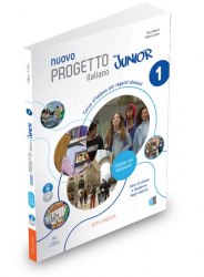Nuovo Progetto Italiano Junior 1 Edizione per insegnanti (+ CD + DVD Video) Edilingua / Підручник для вчителя