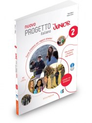 Nuovo Progetto Italiano Junior 2 Edizione per insegnanti (+ CD + DVD Video) Edilingua / Підручник для вчителя