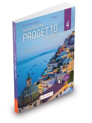 Progetto Italiano Nuovissimo 4 (C2) Libro dello studente + audio (QR code) Edilingua / Підручник для учня