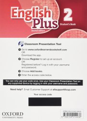 English Plus 2 (2nd Edition) Student's Book Classroom Presentation Tool eBook Pack Oxford University Press / Ресурси для інтерактивної дошки