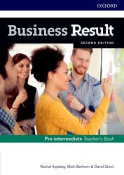 Business Result (2nd Edition) Pre-Intermediate Teacher's Book and DVD Oxford University Press / Підручник для вчителя