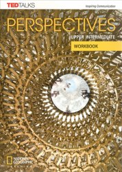 TED Talks: Perspectives Upper-Intermediate Workbook with Audio CD National Geographic Learning / Робочий зошит