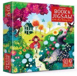 Little Red Riding Hood picture book and jigsaw Usborne / Книга з пазлом