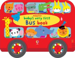 Baby's Very First Bus Book Usborne / Книга-іграшка