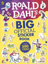 Roald Dahl's Big Official Sticker Book Penguin / Книга з наклейками