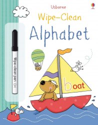 Wipe-Clean: Alphabet Usborne / Пиши-стирай