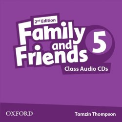 Family and Friends 5 (2nd Edition) Class CDs Oxford University Press / Аудіо диск