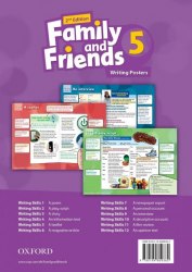 Family and Friends 5 (2nd Edition) Writing Posters Oxford University Press / Плакати