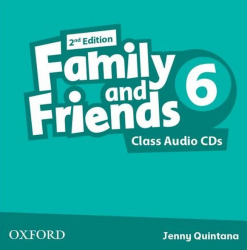 Family and Friends 6 (2nd Edition) Class CDs Oxford University Press / Аудіо диск