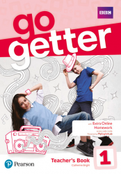 Go Getter 1 Teacher's Book with MyEnglishLab & Online Extra Homework + DVD-ROM Pack Pearson / Підручник для вчителя