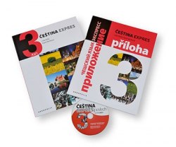 Čeština expres 3 Učebnice se zvukovým CD AKROPOLIS / Набір книг, російське видання