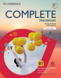 Complete Preliminary (2nd Edition) Student's Book with Answers with Online Practice Cambridge University Press / Підручник для учня з відповідями