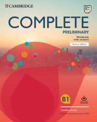 Complete Preliminary (2nd Edition) Workbook with Answers and Audio Download Cambridge University Press / Робочий зошит з відповідями