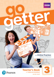 Go Getter 3 Teacher's Book with MyEnglishLab & Online Extra Homework + DVD-ROM Pack Pearson / Підручник для вчителя