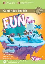 Fun for Flyers (4th Edition) Student's Book with Downloadable Audio and Online Activities Cambridge University Press / Підручник для учня