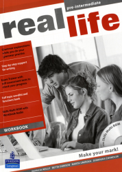 Real Life Pre-Intermediate Workbook + Multi-ROM Pearson / Робочий зошит