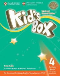 Kid's Box Updated Level 4 Activity Book with Online Resources British English Cambridge University Press / Робочий зошит
