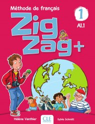 ZigZag+ 1 Méthode de Français — Livre de l'élève avec CD audio CLE International / Підручник для учня