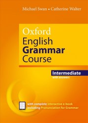 Oxford English Grammar Course Intermediate with Key (includes e-book) Oxford University Press / Граматика