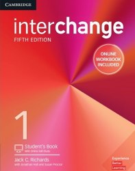 Interchange (5th Edition) 1 Student's Book with Online Self-Study and Online Workbook Cambridge University Press / Підручник + онлайн зошит