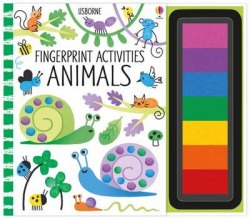 Fingerprint Activities: Animals Usborne / Розмальовка