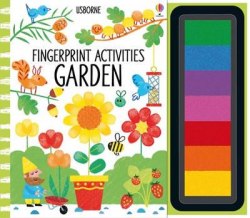 Fingerprint Activities: Garden Usborne / Розмальовка