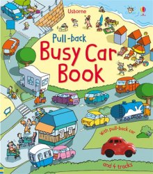 Pull-Back Busy Car Usborne / Книга з іграшкою