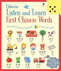 Listen and Learn First Chinese Words Usborne / Книга зі звуковим ефектом