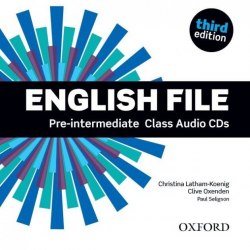 English File (3rd Edition) Pre-Intermediate Class Audio CDs Oxford University Press / Аудіо диск