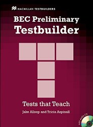 BEC Preliminary Testbuilder with key and Audio CD Macmillan