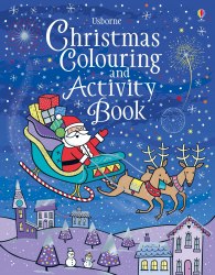 Christmas Colouring and Activity Book Usborne / Розмальовка