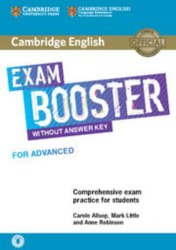 Cambridge English Exam Booster for Advanced without Answer Key with Audio Cambridge University Press / Підручник без відповідей
