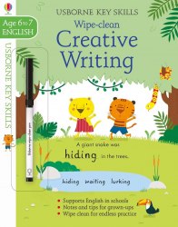 Key Skills: Wipe-Clean Creative Writing 6-7 Usborne / Пиши-стирай
