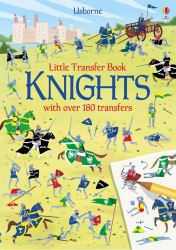 Little Transfer Book: Knights Usborne / Розмальовка