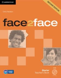 face2face (2nd Edition) Starter Teacher's Book with DVD Cambridge University Press / Підручник для вчителя