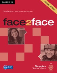 face2face (2nd Edition) Elementary Teacher's Book with DVD Cambridge University Press / Підручник для вчителя