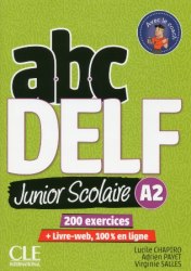 ABC DELF Junior scolaire 2ème édition A2 Livre + DVD + Livre-web Cle International