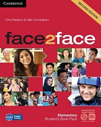 Face2face (2nd Edition) Elementary Student's Book with DVD-ROM and Online Workbook Cambridge University Press / Підручник + онлайн зошит