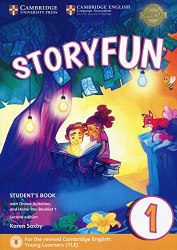 Storyfun 1 (2nd Edition) Starters Student's Book with Online Activities and Home Fun Booklet Cambridge University Press / Підручник для учня