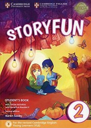 Storyfun 2 (2nd Edition) Starters Student's Book with Online Activities and Home Fun Booklet Cambridge University Press / Підручник для учня