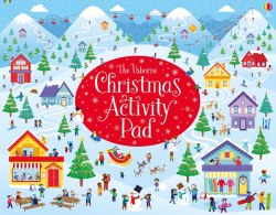 Christmas Activity Pad Usborne / Книга-головоломка
