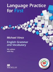 Language Practice for First 5th Edition — English Grammar and Vocabulary with key and MPO Macmillan