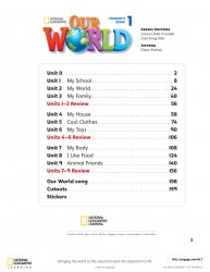 Our World 1 Student's Book with CD-ROM National Geographic Learning / Підручник для учня